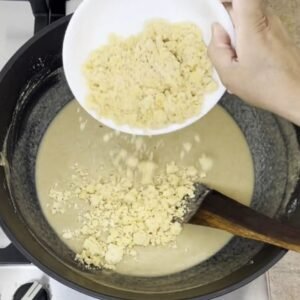 Adding Jaggery