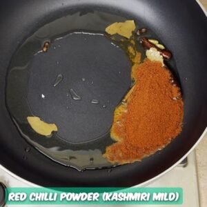 Dry red chilli powder